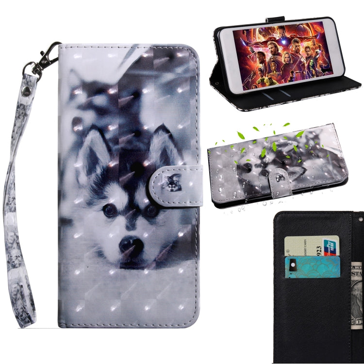 3D Painting Pattern Coloured Drawing Horizontal Flip TPU + PU Leather Case with Holder & Card Slots & Wallet, For Galaxy A10, For Galaxy A20 / A30