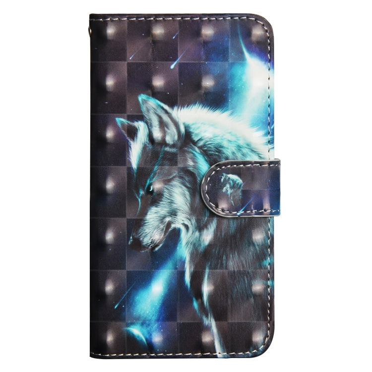 3D Painting Pattern Horizontal Flip TPU + PU Leather Case with Holder & Card Slots & Wallet, For iPhone 8 Plus, For iPhone XS / X