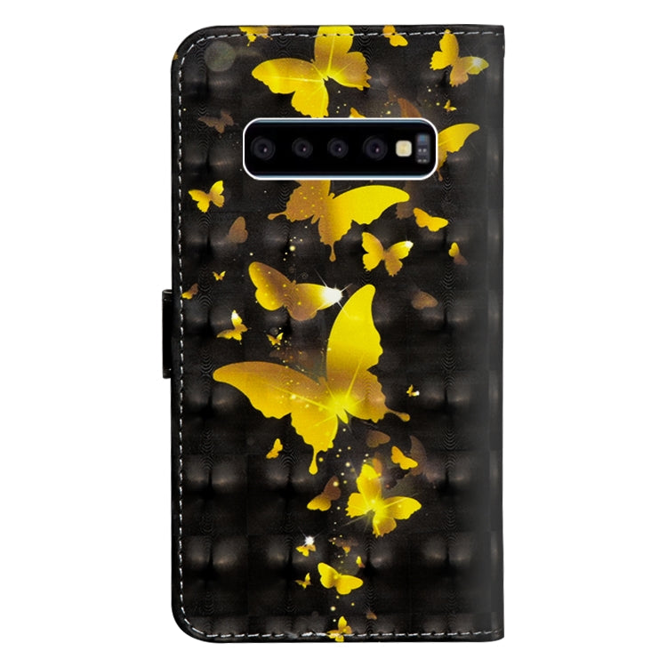3D Painting Pattern Horizontal Flip TPU + PU Leather Case with Holder & Card Slots & Wallet, For Galaxy S10+, For Galaxy Note9