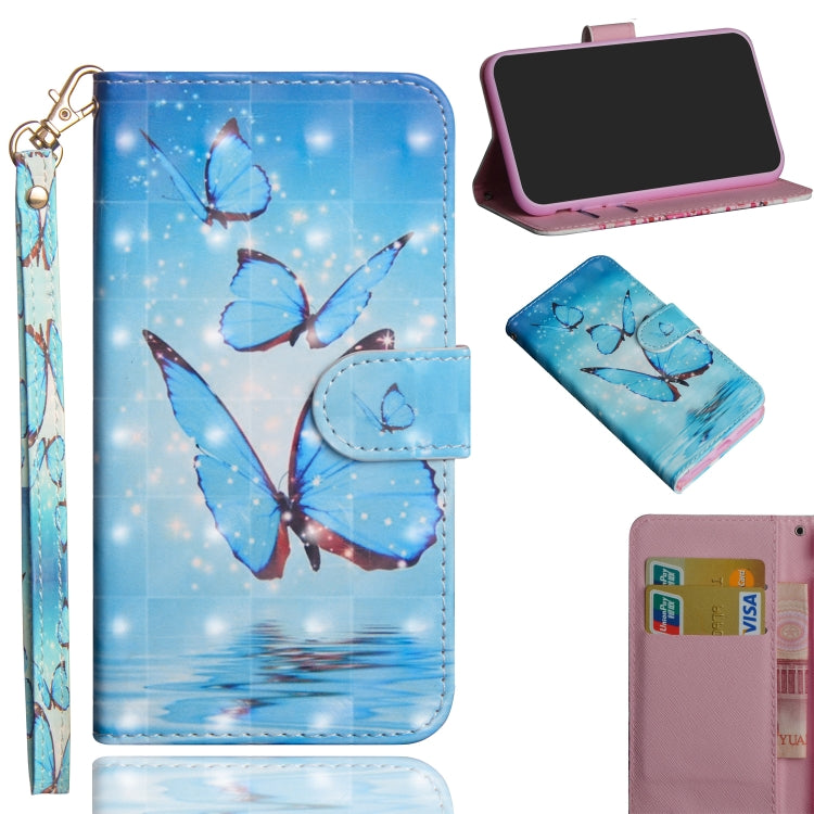 3D Painting Pattern Horizontal Flip TPU + PU Leather Case with Holder & Card Slots & Wallet, For Galaxy S10+, For Galaxy Note9