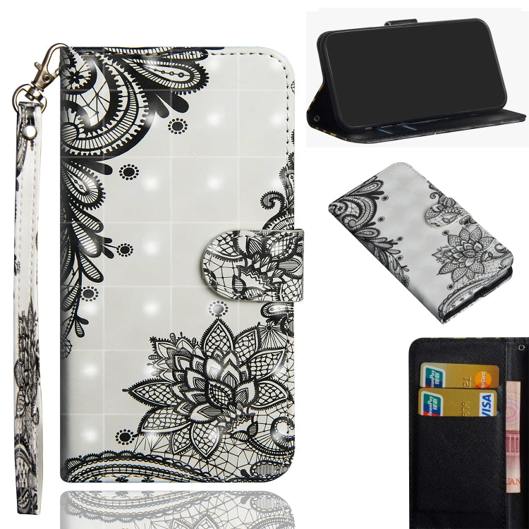 3D Painting Pattern Horizontal Flip TPU + PU Leather Case with Holder & Card Slots & Wallet, For Galaxy A9 (2018), For Galaxy A10