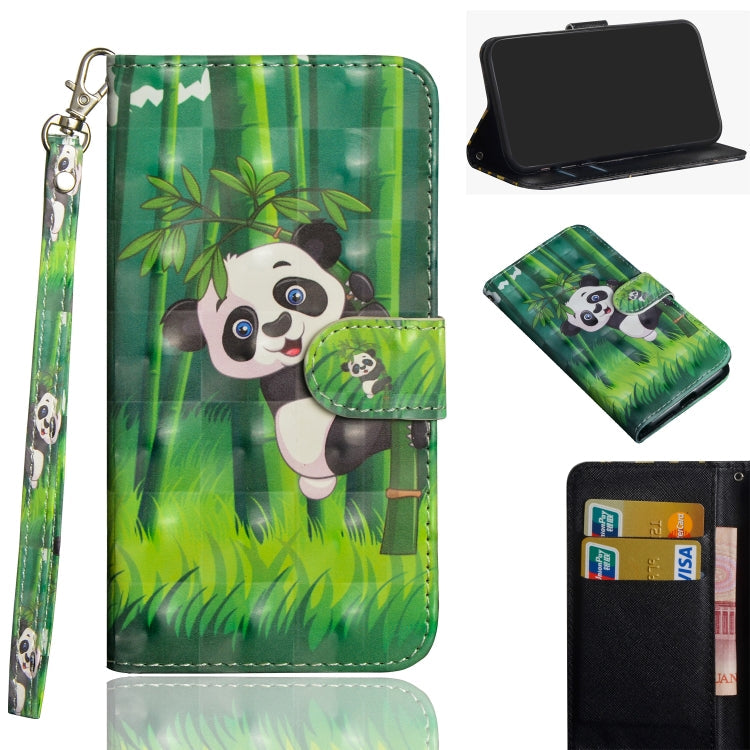 3D Painting Pattern Horizontal Flip TPU + PU Leather Case with Holder & Card Slots & Wallet, For Galaxy A20e, For Galaxy A40