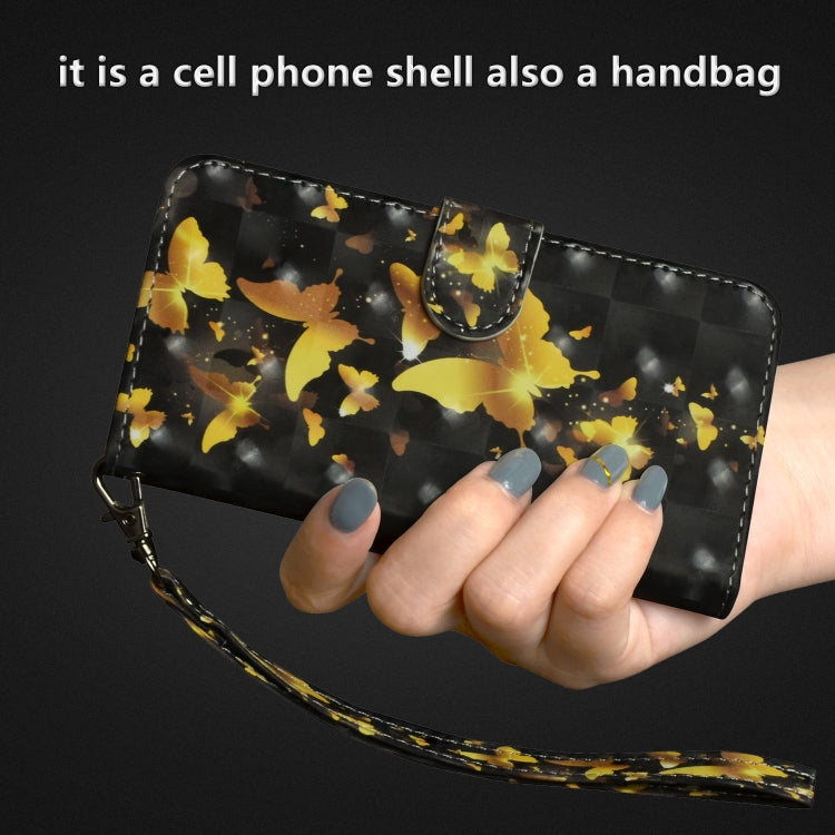 3D Painting Pattern Horizontal Flip TPU + PU Leather Case with Holder & Card Slots & Wallet, For Galaxy A50, For Galaxy A70