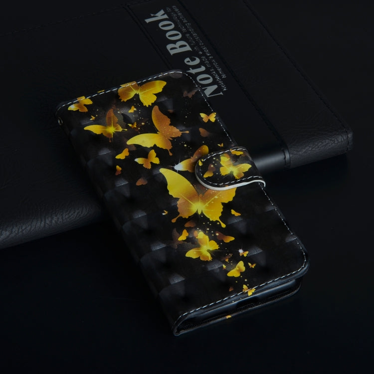 3D Painting Pattern Horizontal Flip TPU + PU Leather Case with Holder & Card Slots & Wallet, For Galaxy A50, For Galaxy A70