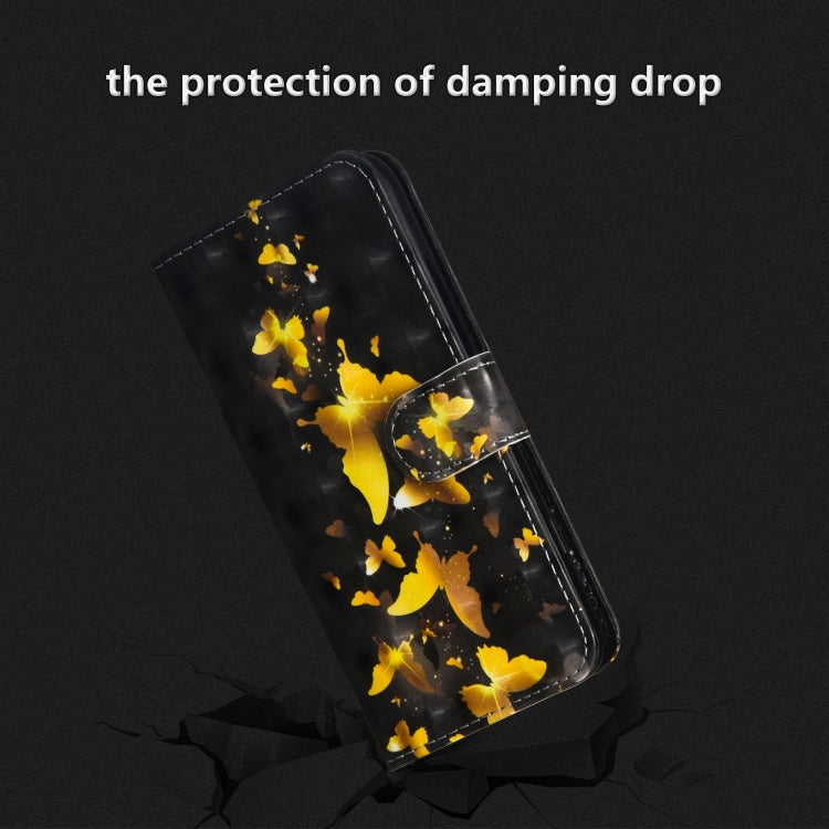 3D Painting Pattern Horizontal Flip TPU + PU Leather Case with Holder & Card Slots & Wallet, For Galaxy A50, For Galaxy A70
