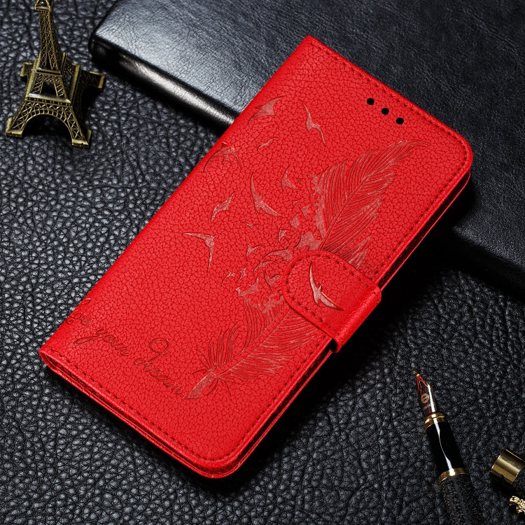 Feather Pattern Litchi Texture Horizontal Flip Leather Case with Wallet & Holder & Card Slots, For iPhone 11 Pro Max, For iPhone XS /X, For iPhone XR, For iPhone XS Max