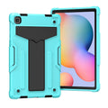 T-shaped Bracket Contrast Color Shockproof PC + Silicone Protective Case, For Samsung Galaxy Tab A7 10.4 (2020), For iPad Air 2022 / 2020 10.9 / iPad Pro 11