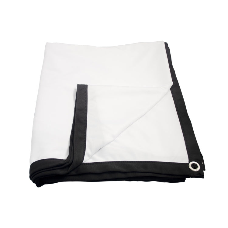 Folding Milk Silk Polyester Projector Film Curtain, Size:60 inch (16:9) Projection Area: 133 x 75cm