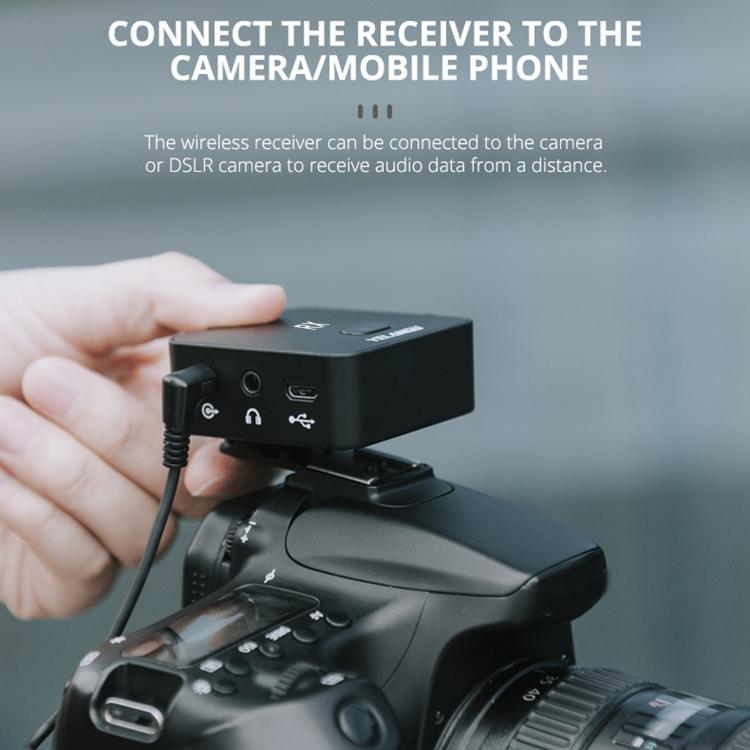 YELANGU MX5 2.4G Live Broadcast Interview Shooting Wireless Recording Microphone