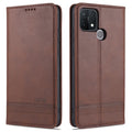 AZNS Magnetic Calf Texture Horizontal Flip Leather Case with Card Slots & Holder & Wallet, For Samsung Galaxy M51 (Side Fingerprint)