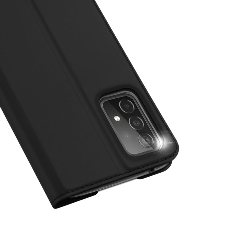 DUX DUCIS Skin Pro Series Horizontal Flip PU + TPU Leather Case, with Holder & Card Slots, For Samsung Galaxy A52s / A52 5G / 4G