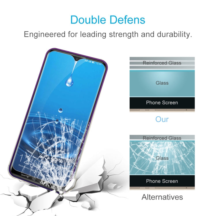 10 PCS 0.26mm 9H 2.5D Tempered Glass Film, For LEAGOO M13 (10 PCS)