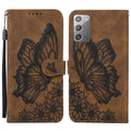 Retro Skin Feel Butterflies Embossing Horizontal Flip Leather Case with Holder & Card Slots & Wallet, For Samsung Galaxy Note20, For Samsung Galaxy Note20 5G, For Samsung Galaxy S20, For Samsung Galaxy S20 FE