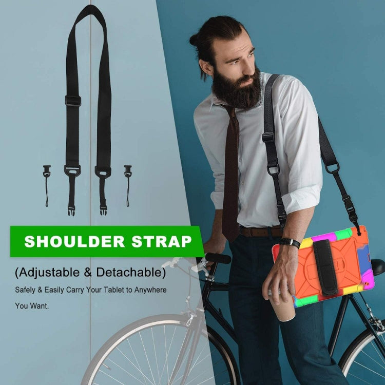 Contrast Color Silicone + PC Combination Case with Holder, For Samsung Galaxy Tab A7 10.4 (2020) T500