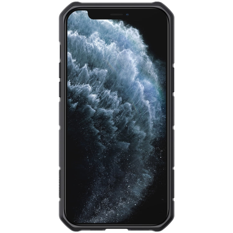 NILLKIN Shockproof CamShield Armor Protective Case with Invisible Ring Holder, For iPhone 12 Pro Max