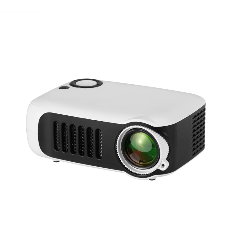 TRANSJEE A2000 320x240P 1000 ANSI Lumens Mini Home Theater HD Digital Projector, Plug Type: AU Plug, Plug Type: AU Plug(White)