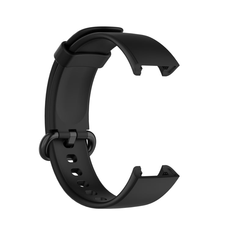 For Xiaomi Mi Watch Lite / Redmi Watch Silicone Watch Band, Size: One Size(Black)