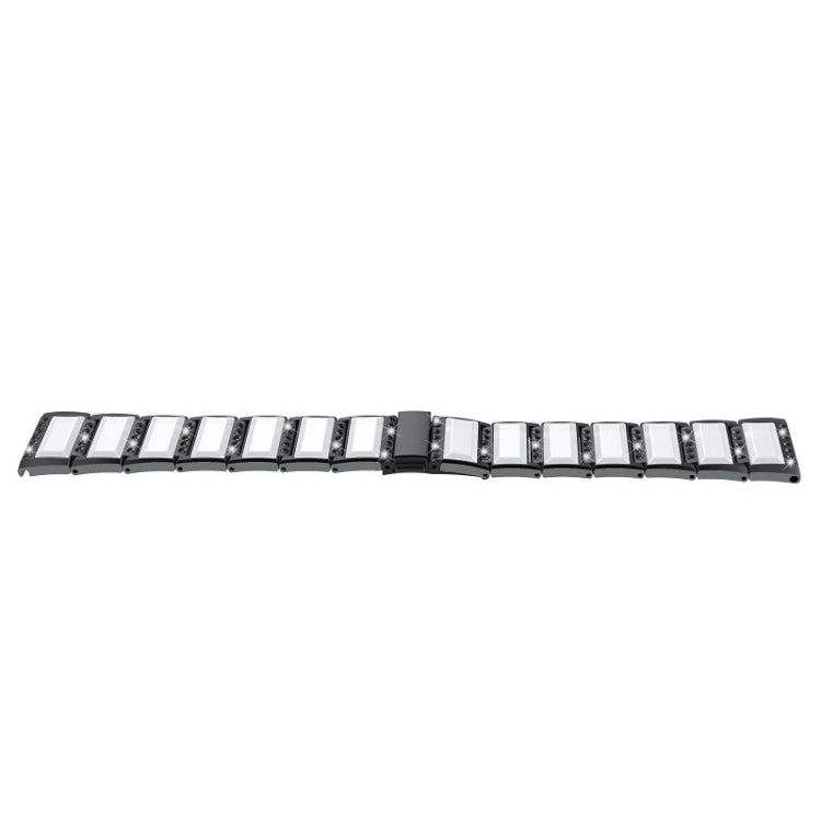 Stainless Steel Diamond Encrusted Replacement Watchbands, For Samsung Galaxy Watch 3 45mm, For Samsung Galaxy Watch Active2 44mm / Watch Active2 40mm / Watch Active, For Samsung Galaxy Watch 3 41mm