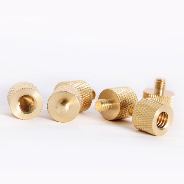 BEXIN LS083 2 PCS 1/4 inch Female Thread to 3/8 inch Male Conversion Screws, LS083