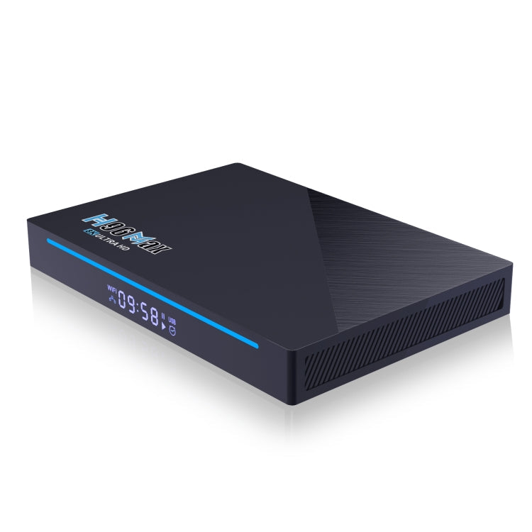 H96 Max 8K Android 11.0 TV Box, 8GB RAM, 64GB ROM, Dual-Band WiFi, UK Plug