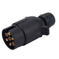 A4060 12V 7Pin EU Plug Socket Wiring Connector Adapter Plug Socket for Trailer, A4060