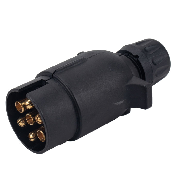 A4060 12V 7Pin EU Plug Socket Wiring Connector Adapter Plug Socket for Trailer, A4060