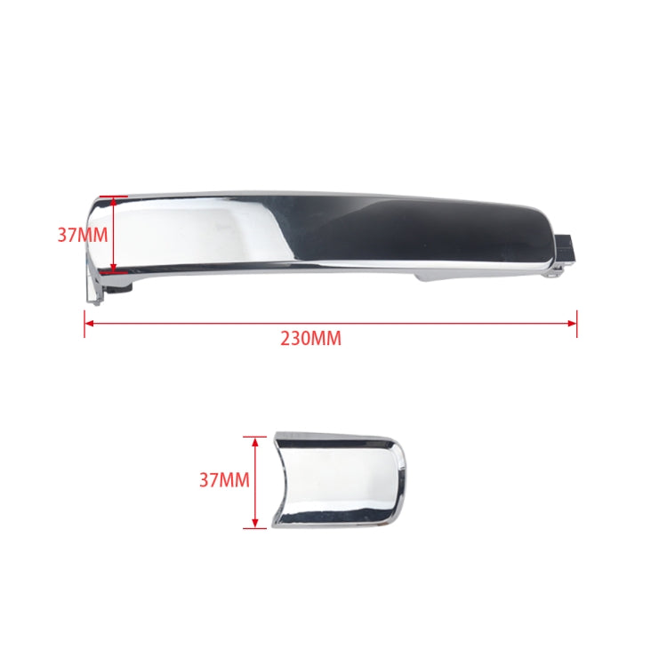A5404-02 Car Outside Door Handle 80640-CA012 for Nissan, A5404-02