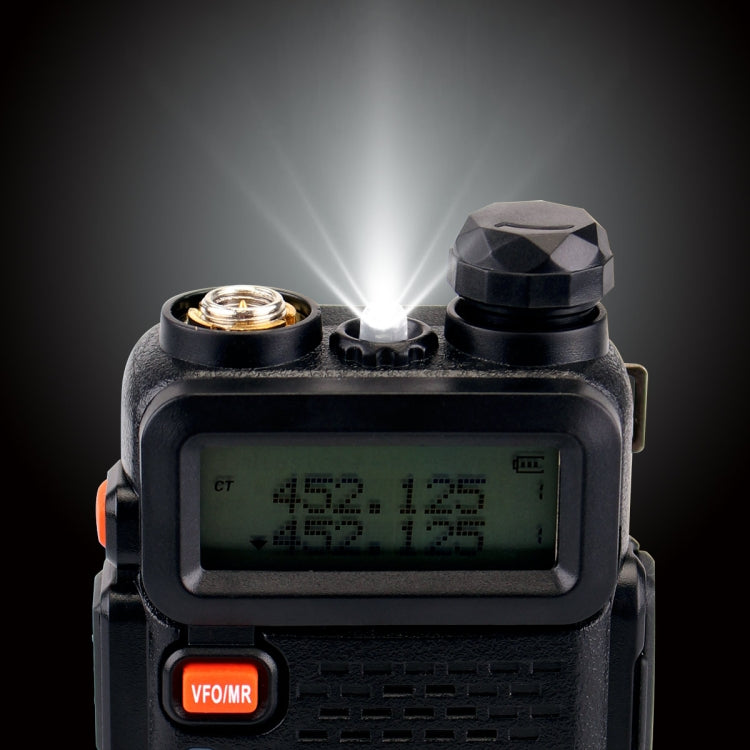 RETEVIS RT-5R 400-520MHz + 136-174MHz 128CHS USB Two-segment Handheld Walkie Talkie, USB