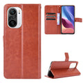Retro Crazy Horse Texture Horizontal Flip Leather Case with Holder & Card Slots & Photo Frame, For Xiaomi Mi 11i / Poco F3 / Redmi K40 / K40 Pro, For Xiaomi Black Shark 4 / 4 Pro, For Samsung Galaxy A32 4G(EU Version), For Samsung Galaxy Xcover 5      ...