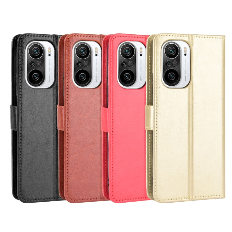 Retro Crazy Horse Texture Horizontal Flip Leather Case with Holder & Card Slots & Photo Frame, For Xiaomi Mi 11i / Poco F3 / Redmi K40 / K40 Pro, For Xiaomi Black Shark 4 / 4 Pro, For Samsung Galaxy A32 4G(EU Version), For Samsung Galaxy Xcover 5      ...