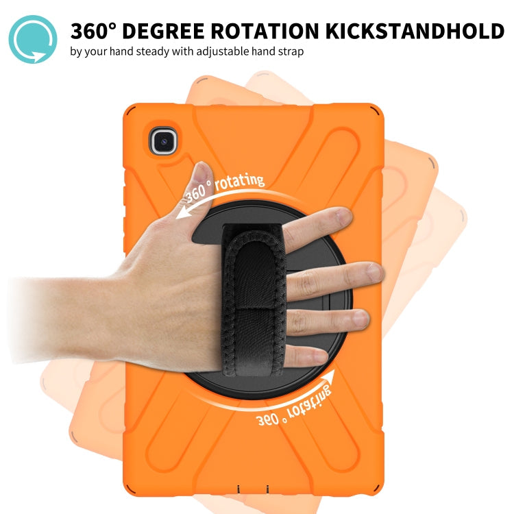 Shockproof Colorful Silicone + PC Protective Case with Holder & Shoulder Strap & Hand Strap, For Samsung Galaxy Tab A7 10.4 2020 T500 / T505, For Samsung Galaxy Tab A 8.4 2020 T307U, For Samsung Galaxy Tab A 10.1 (2019) T515 / T510