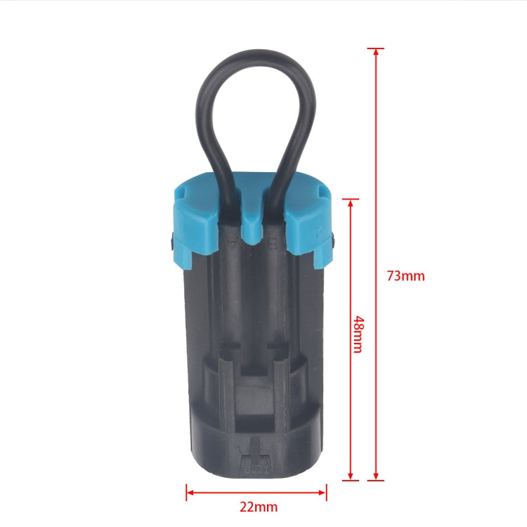 A6201 ATV Seat Belt Harness Bypass Plug with Cable Tie for Polaris, A6201