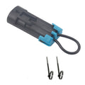 A6201 ATV Seat Belt Harness Bypass Plug with Cable Tie for Polaris, A6201