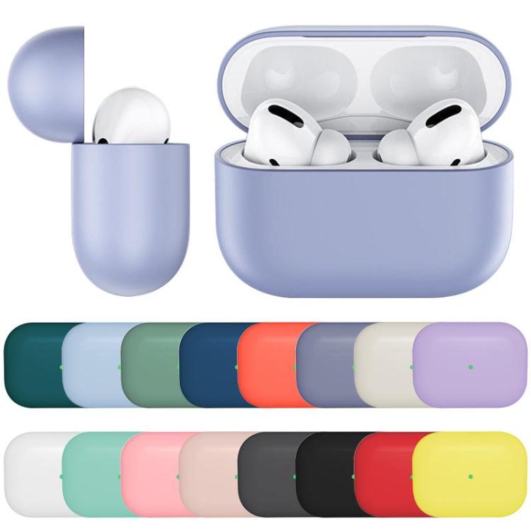 For Apple AirPods Pro Ultra-thin Liquid Silicone Wireless Earphone Protective Case