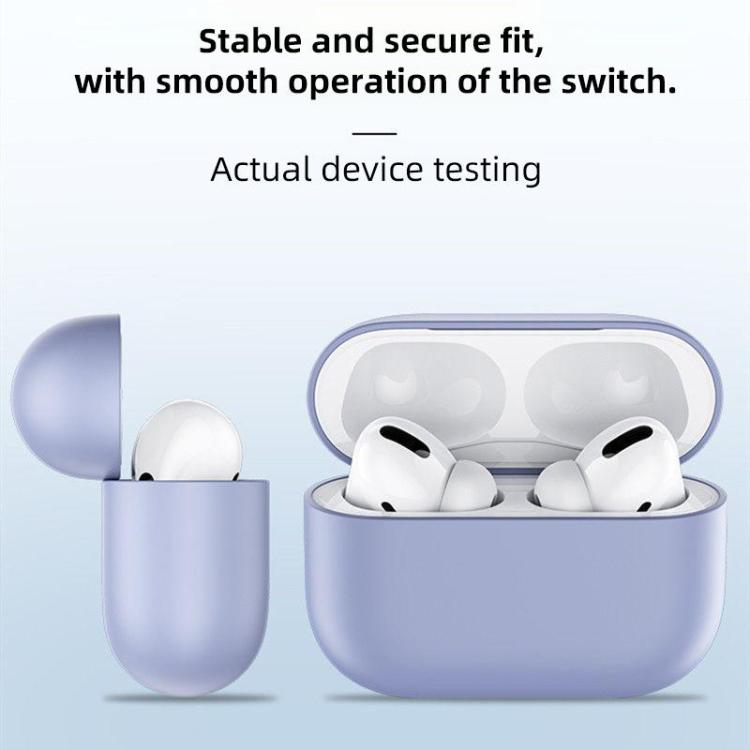 For Apple AirPods Pro Ultra-thin Liquid Silicone Wireless Earphone Protective Case