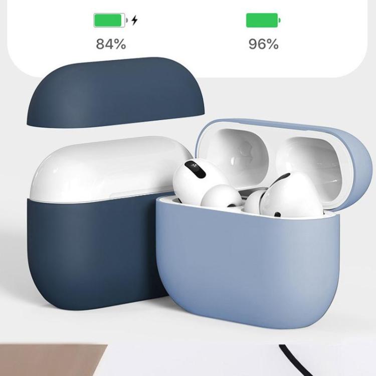 For Apple AirPods Pro Ultra-thin Liquid Silicone Wireless Earphone Protective Case