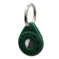 Silica Gel Anti-scratch Shockproof Protective Cover Soft Case with Keychain Ring Loop, For AirTag