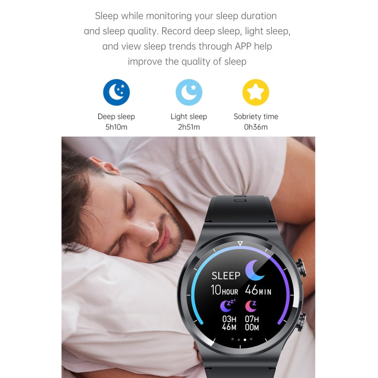 G69 1.3 inch IPS Touch Screen IP67 Waterproof Bluetooth Earphone Smart Watch, Support Sleep Monitoring / Heart Rate Monitoring / Bluetooth Call