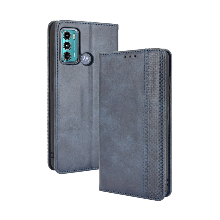 Magnetic Buckle Retro Crazy Horse Texture Horizontal Flip Leather Case with Holder & Card Slots & Photo Frame, For Motorola Moto G60 / Moto G40 Fusion, For OPPO Realme C11 2021 / Realme C20 / Realme C20a, For OPPO Reno5 A, For TCL 20 Pro 5G, For TCL 20...