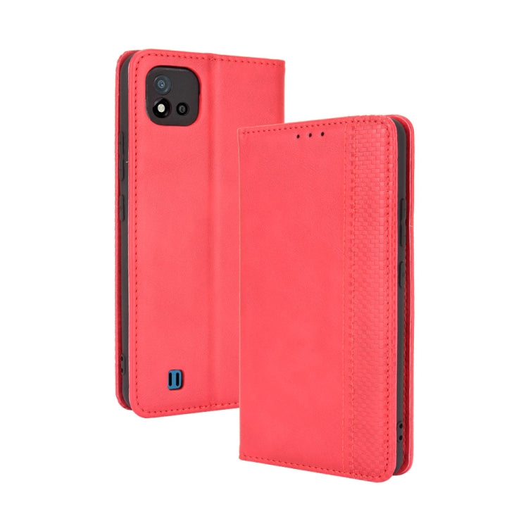 Magnetic Buckle Retro Crazy Horse Texture Horizontal Flip Leather Case with Holder & Card Slots & Photo Frame, For Motorola Moto G60 / Moto G40 Fusion, For OPPO Realme C11 2021 / Realme C20 / Realme C20a, For OPPO Reno5 A, For TCL 20 Pro 5G, For TCL 20...