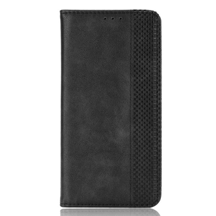 Magnetic Buckle Retro Crazy Horse Texture Horizontal Flip Leather Case with Holder & Card Slots & Photo Frame, For Samsung Galaxy F52 5G, For Sony Xperia 5 III, For Sony Xperia Ace II, For Sharp Aquos R6, For Xiaomi Mi Mix Fold, For ZTE Libero 5G