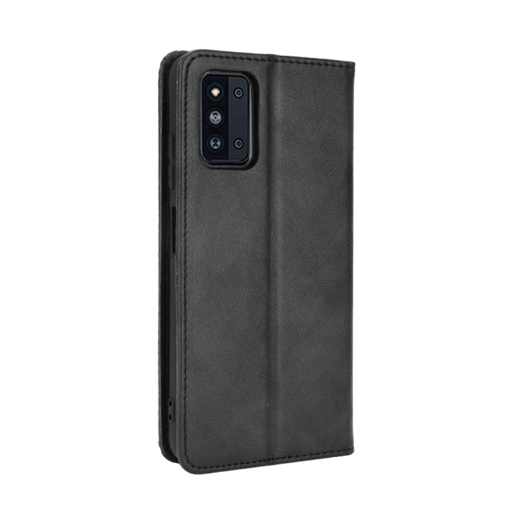 Magnetic Buckle Retro Crazy Horse Texture Horizontal Flip Leather Case with Holder & Card Slots & Photo Frame, For Samsung Galaxy F52 5G, For Sony Xperia 5 III, For Sony Xperia Ace II, For Sharp Aquos R6, For Xiaomi Mi Mix Fold, For ZTE Libero 5G