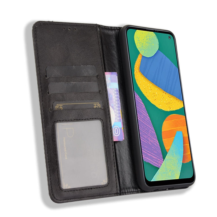 Magnetic Buckle Retro Crazy Horse Texture Horizontal Flip Leather Case with Holder & Card Slots & Photo Frame, For Samsung Galaxy F52 5G, For Sony Xperia 5 III, For Sony Xperia Ace II, For Sharp Aquos R6, For Xiaomi Mi Mix Fold, For ZTE Libero 5G