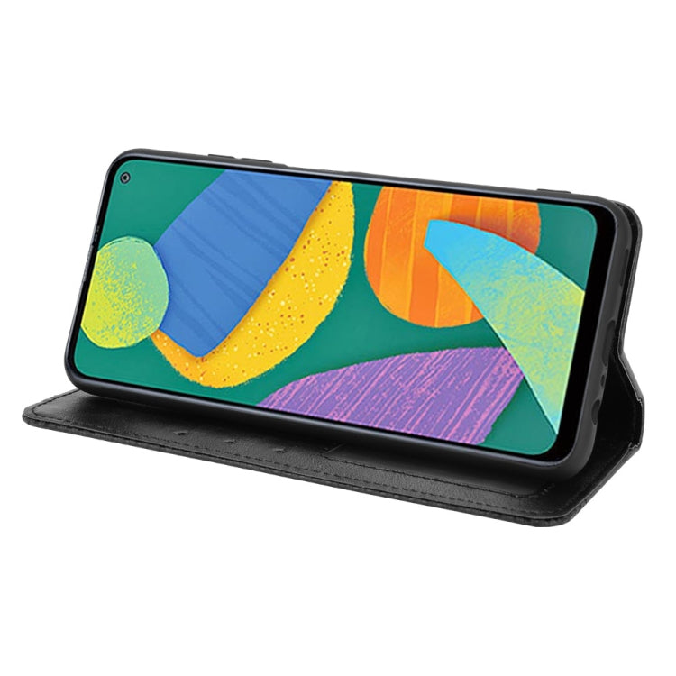 Magnetic Buckle Retro Crazy Horse Texture Horizontal Flip Leather Case with Holder & Card Slots & Photo Frame, For Samsung Galaxy F52 5G, For Sony Xperia 5 III, For Sony Xperia Ace II, For Sharp Aquos R6, For Xiaomi Mi Mix Fold, For ZTE Libero 5G