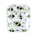Bronzing Fruit Pattern PC Earphone Hard Protective Case, For AirPods 1 / 2, For AirPods Pro