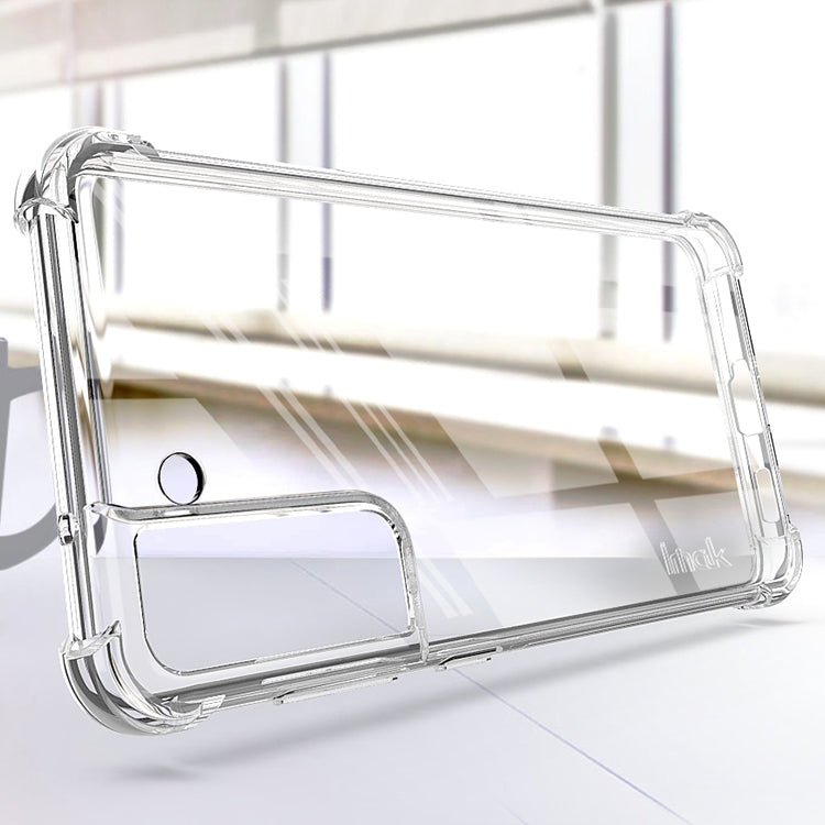 IMAK All-inclusive Shockproof Airbag TPU Case with Screen Protector, For Samsung Galaxy S21 FE 5G