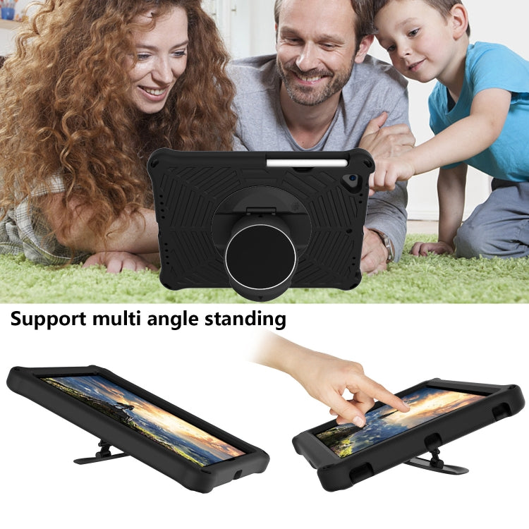Spider King EVA Protective Case with Adjustable Shoulder Strap & Holder & Pen Slot, For iPad 9.7 2018 & 2017 / Pro 9.7 / Air 2 / Air, For iPad 10.2 2021 / 2020 / 2019, For iPad Pro 10.5 inch 2017 / Air 3 10.5 inch                                       ...