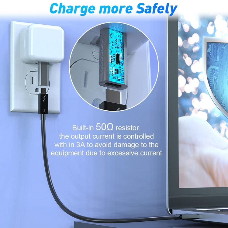 XQ-ZH011 USB 3.0 Male to USB-C / Type-C Female OTG Zinc Alloy Adapter