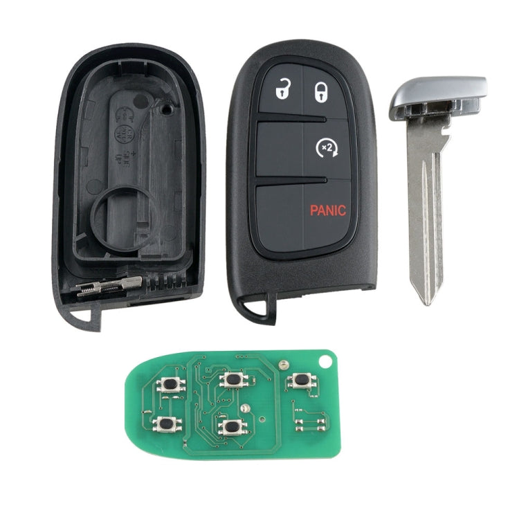 4-button Car Remote Control Key GQ4-54T ID46 Chip 433MHZ for Dodge RAM, For Dodge RAM