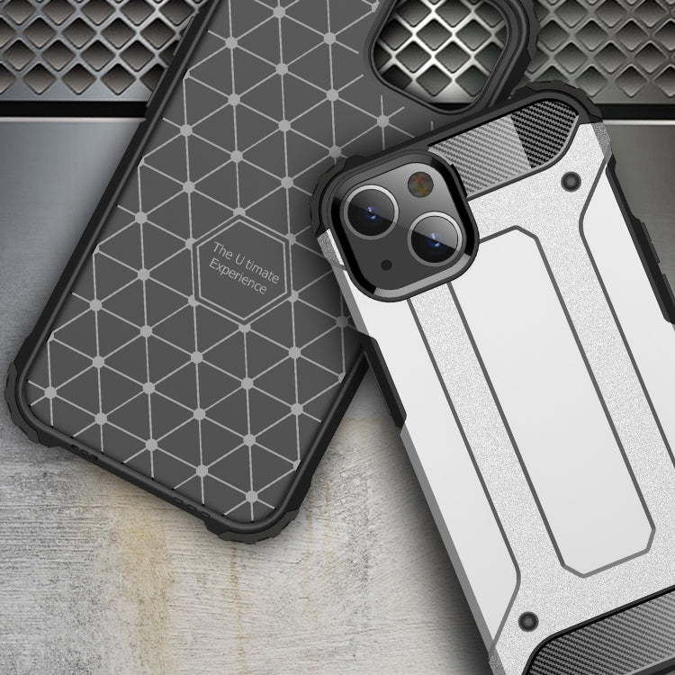 For iPhone 13 Magic Armor TPU + PC Combination Case (Grey)